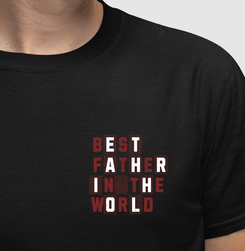 Best Father in the World - Minimalista