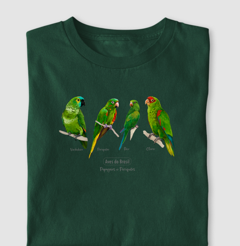 Aves do Brasil - Coletivo Psitas Verdes
