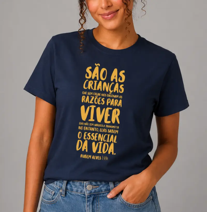 Camiseta Crianças | Rubem Alves