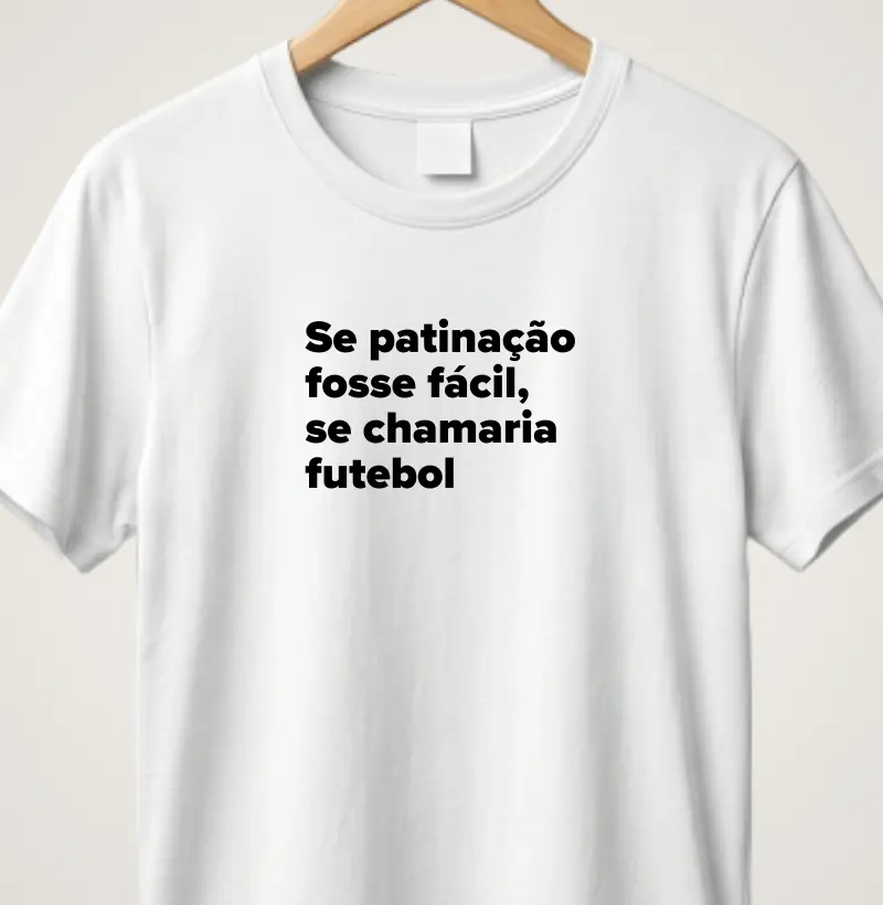 Se patinação fosse fácil