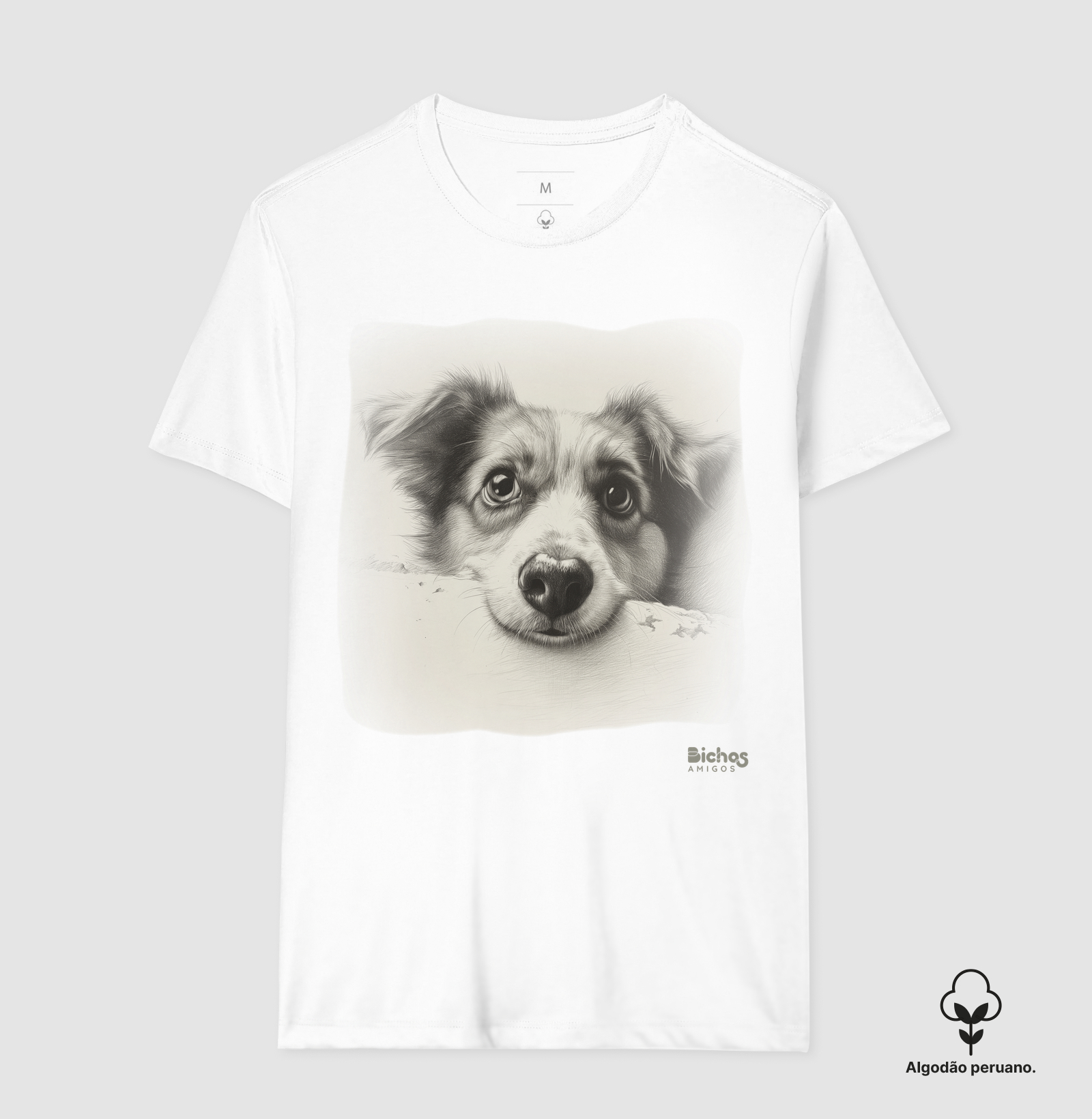 Arte Dog Reflexivo - Coleção Estampa Única - Bichos Amigos
