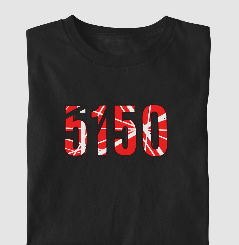5051 - Red with Black Stripes