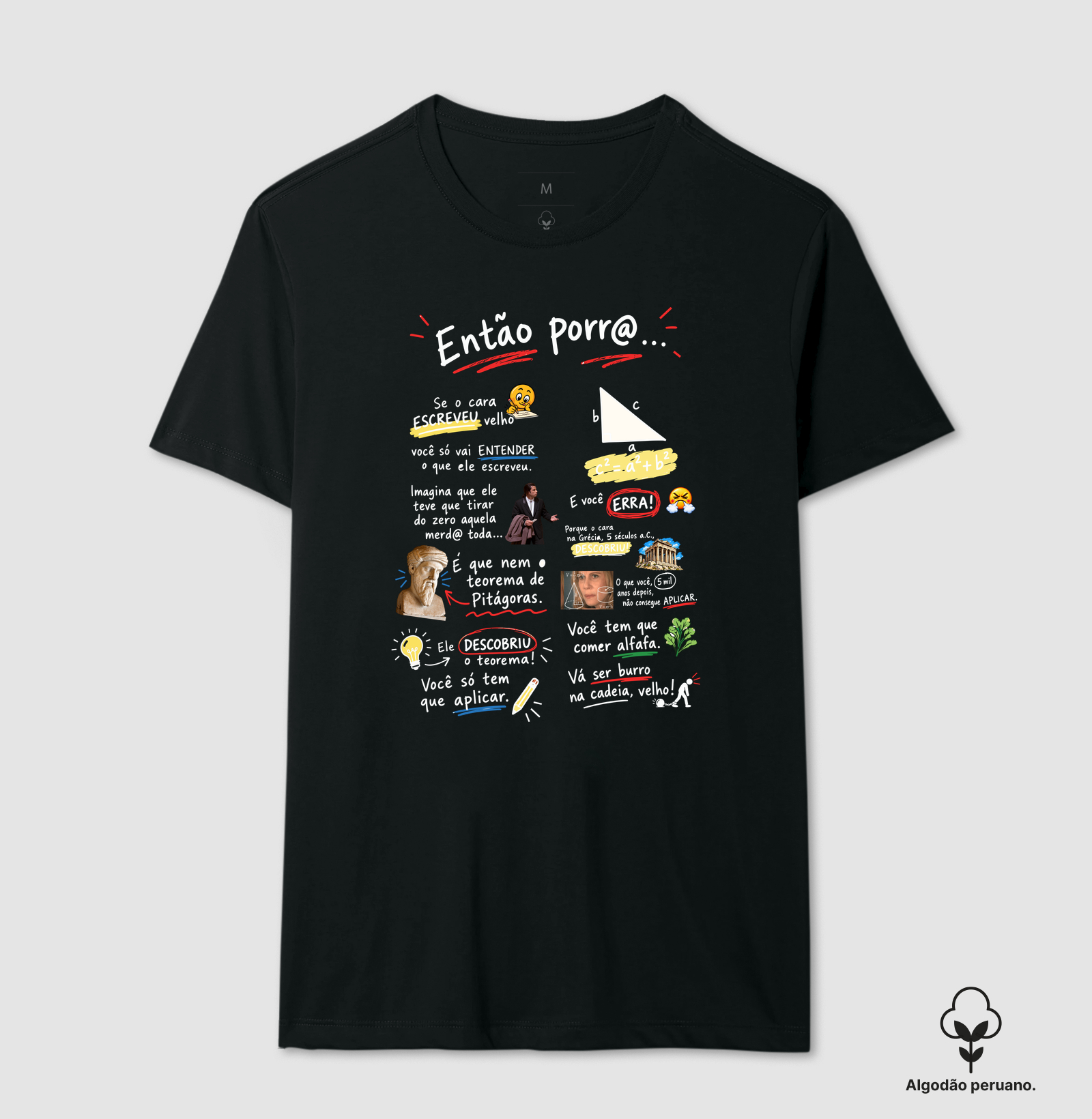 Brio! - Camiseta Algodão Peruano