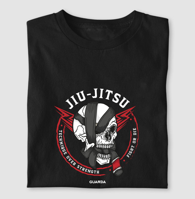 Camiseta Caveira Jiu-Jitsu