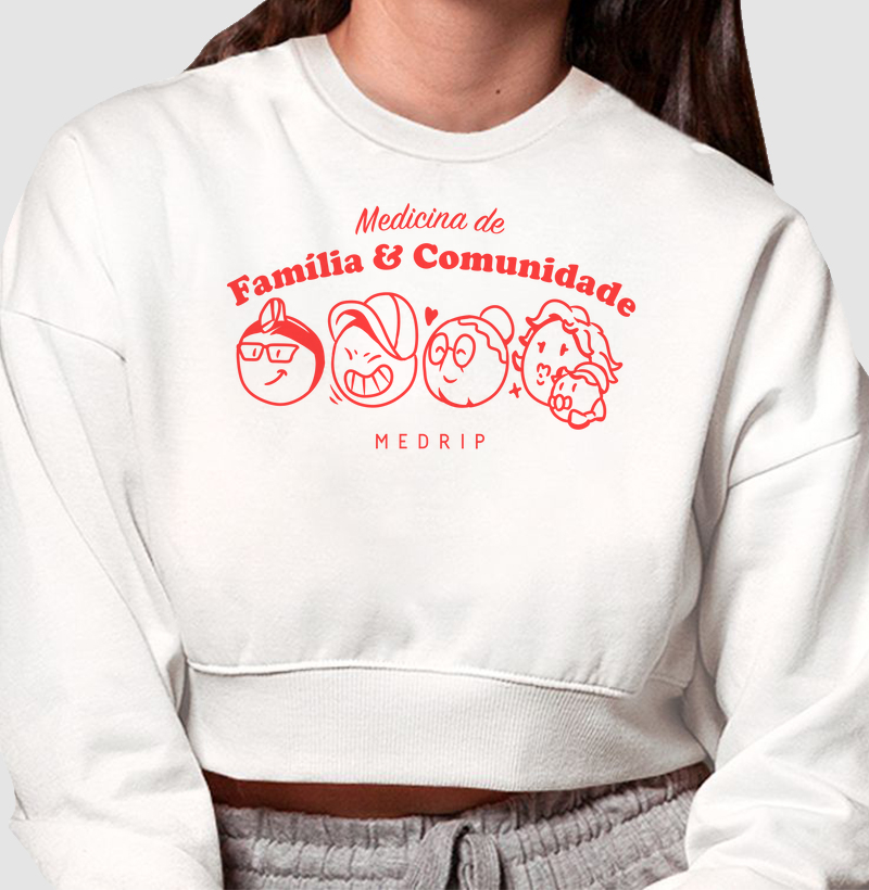 Cropped Moletom - MFC Minimalista