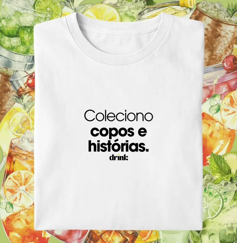 Coleciono copos e histórias