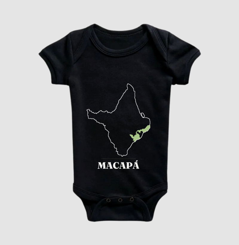 Macapá | Traço AP - Body Infantil