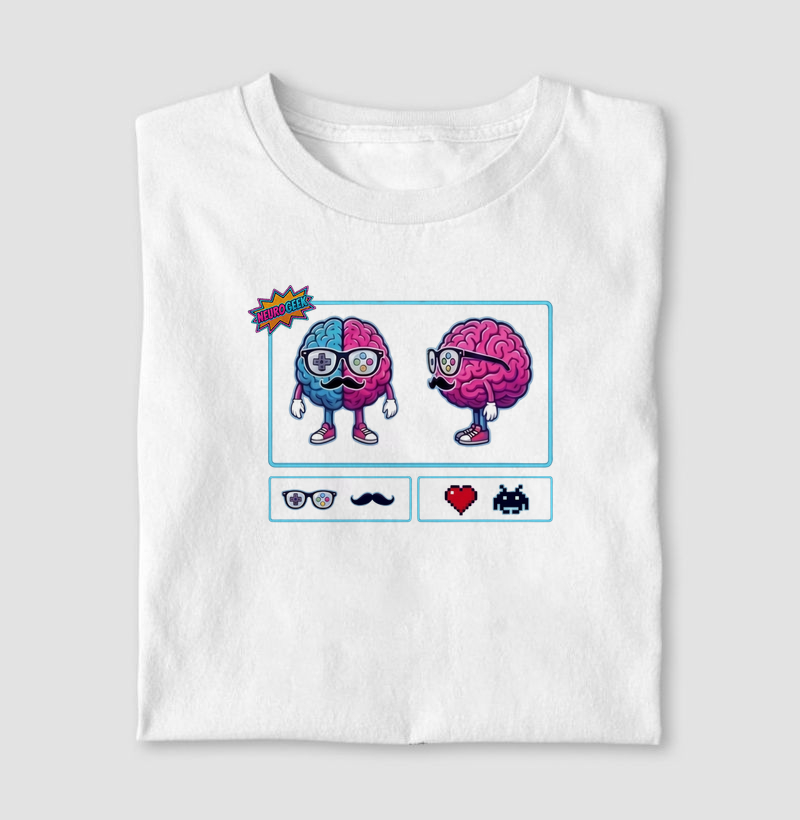 Camiseta NeuroGeek | Edição Retrô