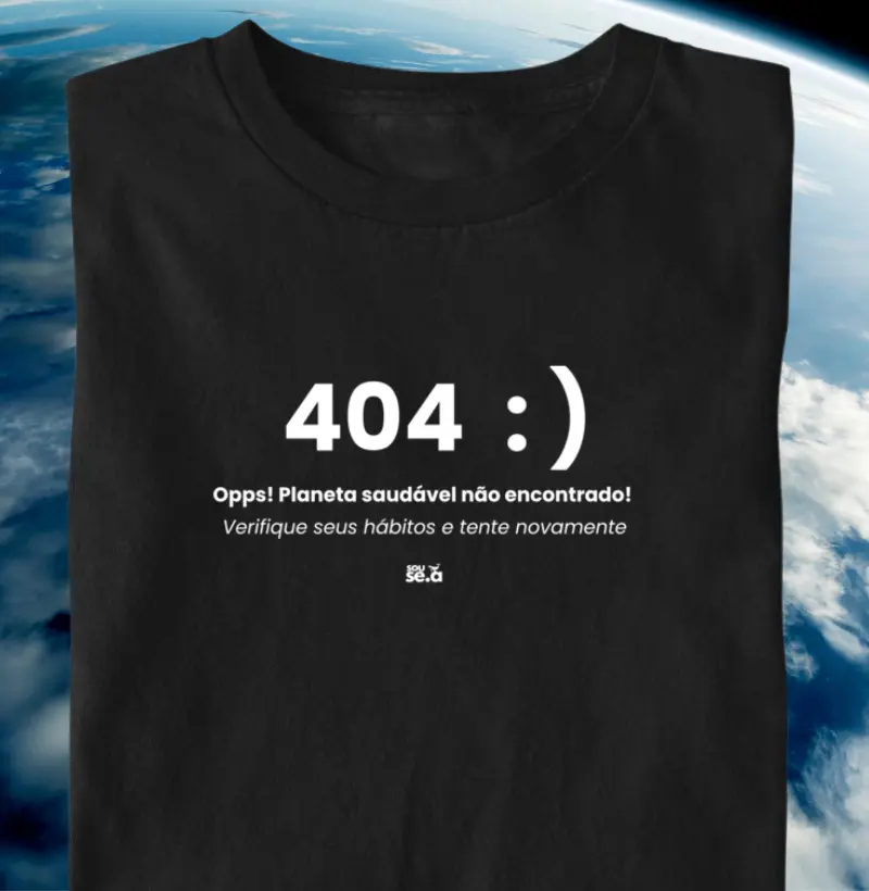 Erro 404: Planeta saudável não encontrado