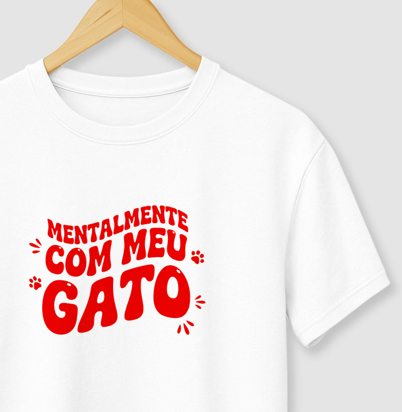 Mentalmente com meu gato