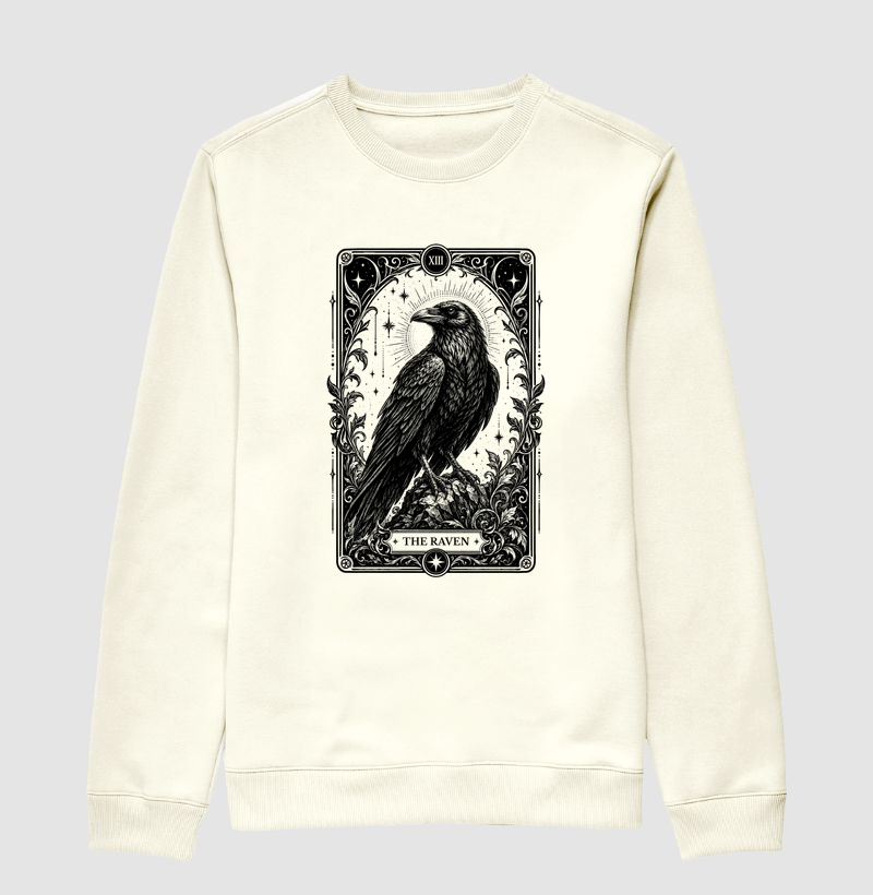 The raven - Suéter Moletom