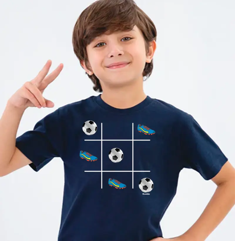 Camiseta Jogo da Velha - Kids
