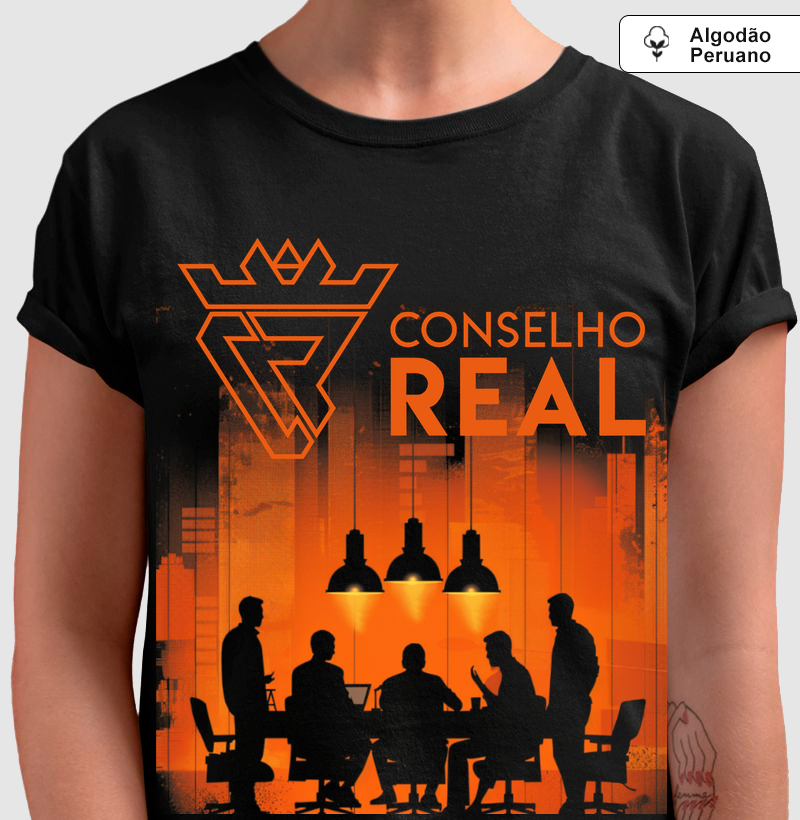 Conselho Real - Camiseta Algodão Peruano