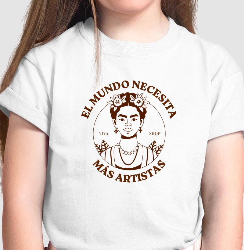 El mundo necesita más artistas - Camiseta Infantil