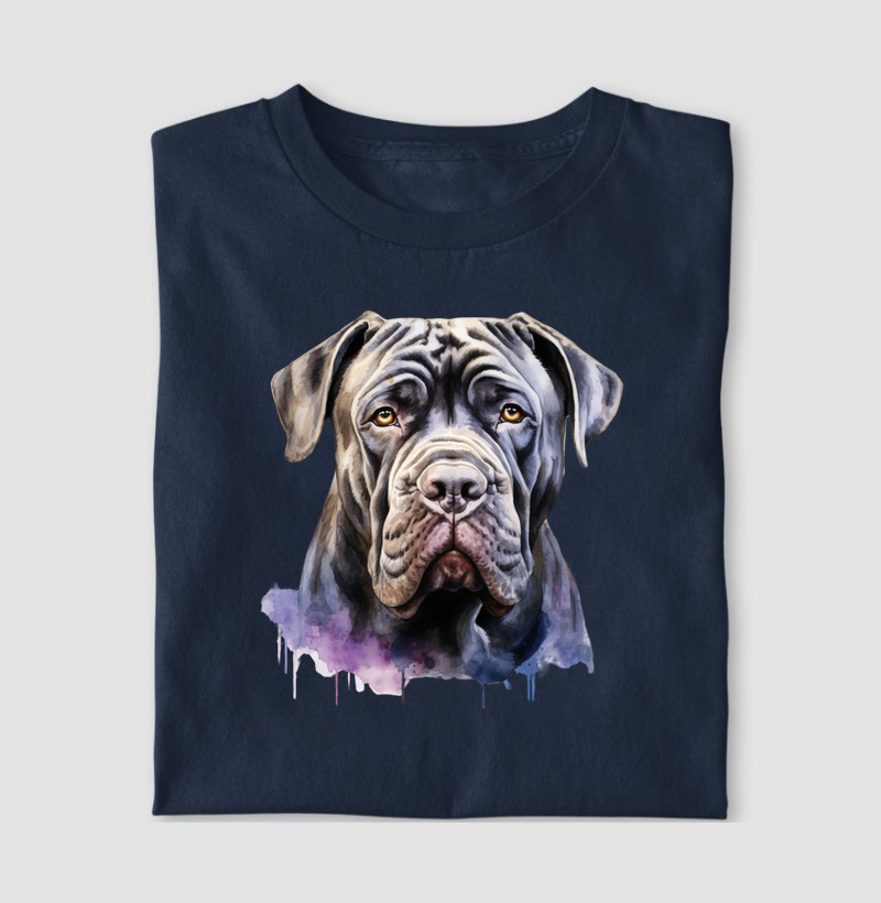Mastiff Napolitano aquarela