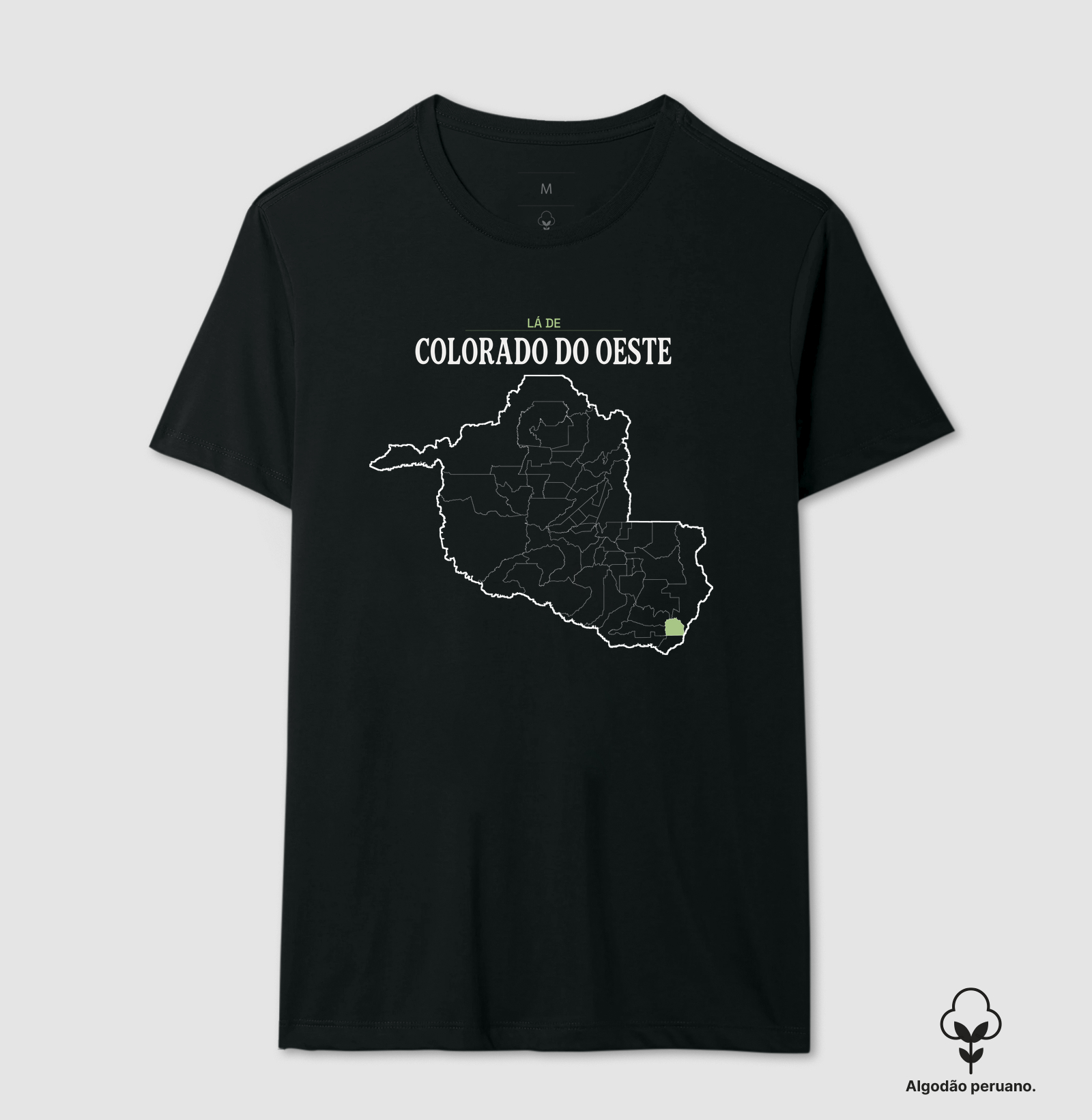 Colorado do Oeste | Território RO - Camiseta Algodão Peruano