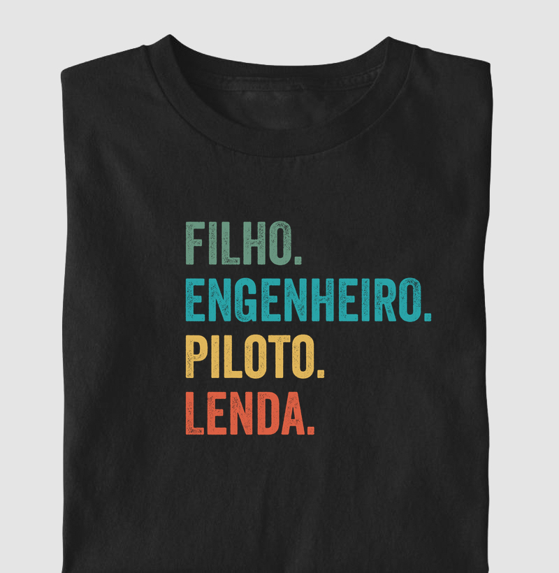 Filho. Engenheiro. Piloto. Lenda.