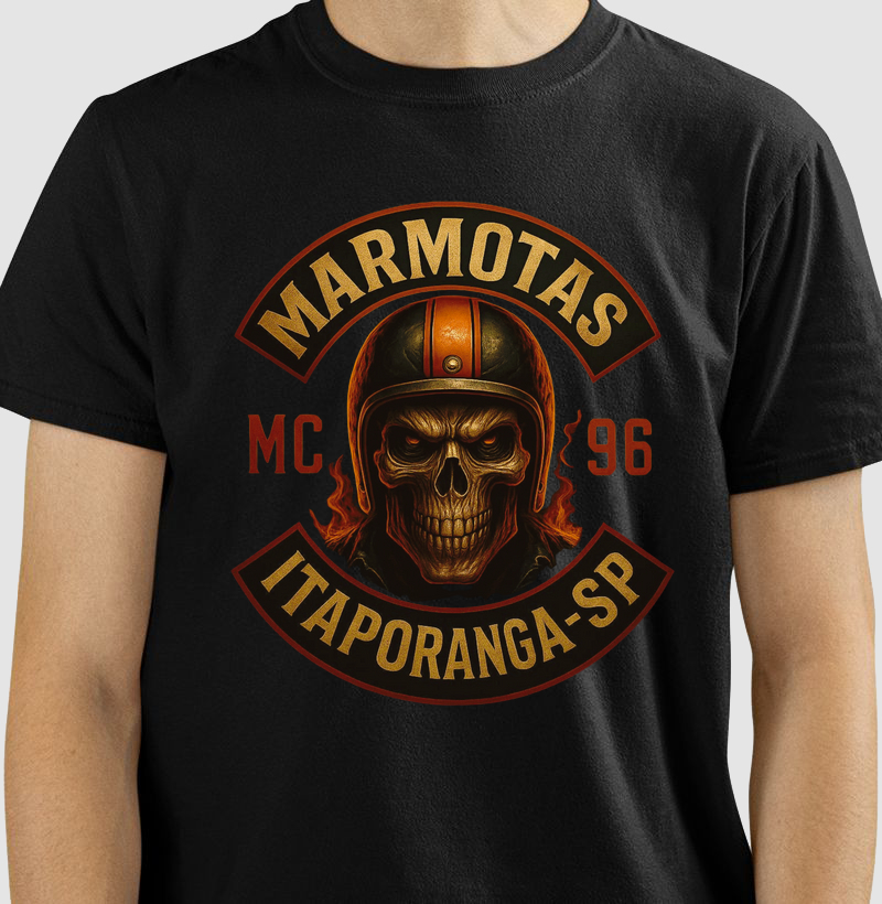 Marmotas Itaporanga - Camiseta