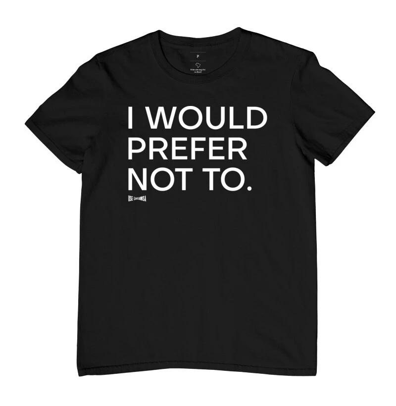 I would prefer not to