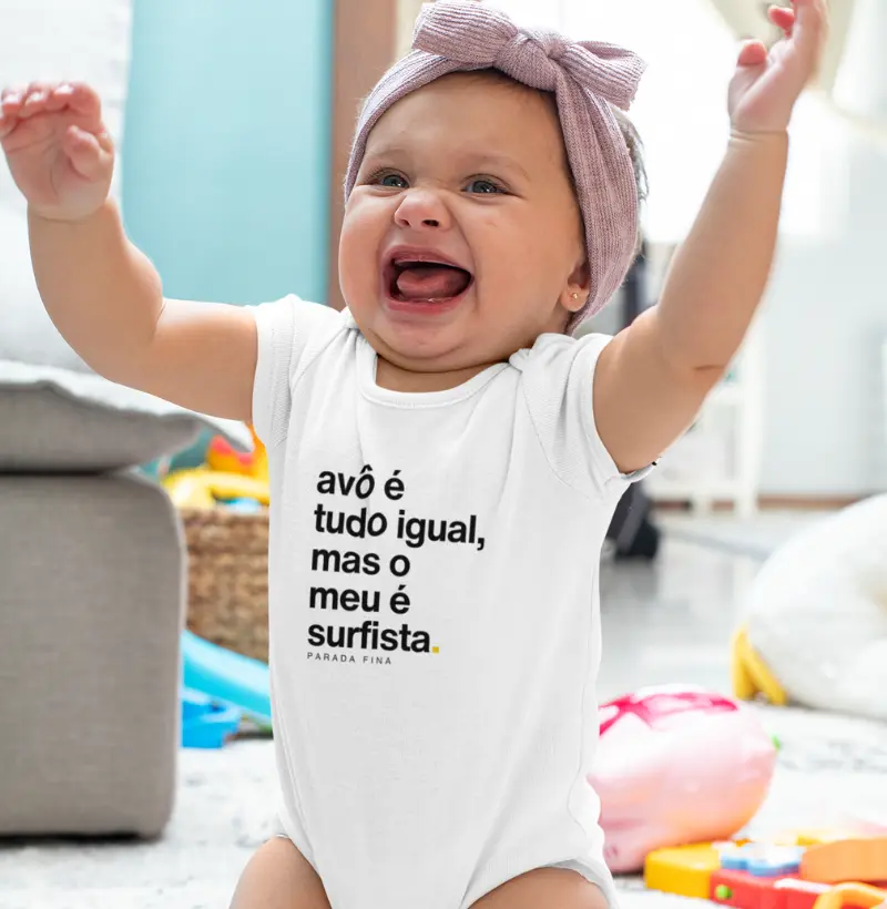 Avô é tudo igual, mas o meu é surfista