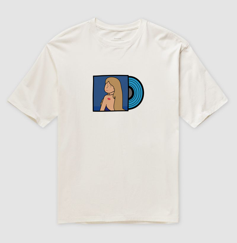 Camiseta Oversized Inspiração Sabrina Carpenter