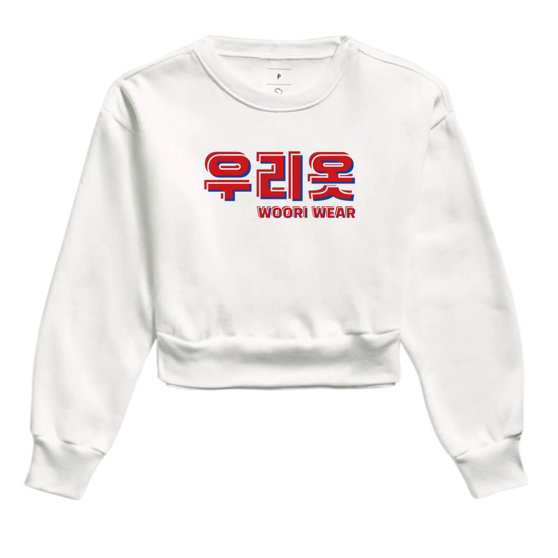 CROPPED MOLETOM WOORI WEAR RB