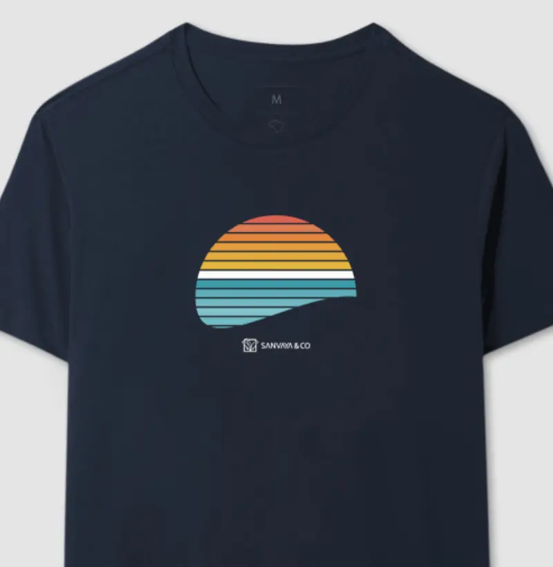 Camiseta Sunset masculina
