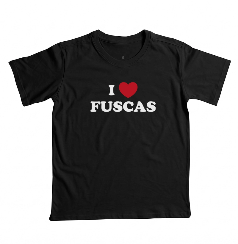 I Love Fuscas - Camiseta Infantil