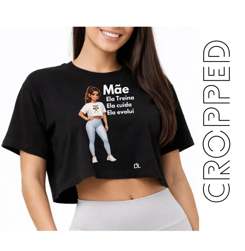 Mãe ela treina ela cuida ela evolui