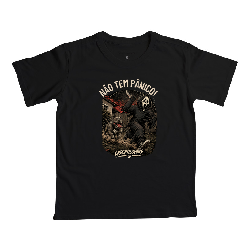 NÃO TEM PÂNICO! - Camiseta Infantil