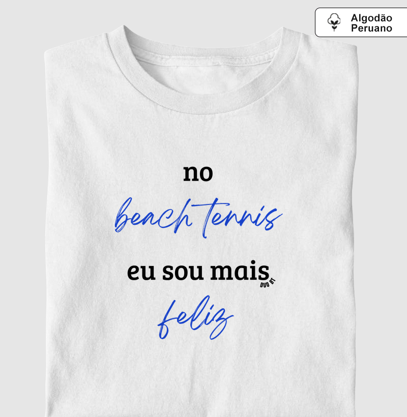No Beach Tennis Sou Mais Feliz