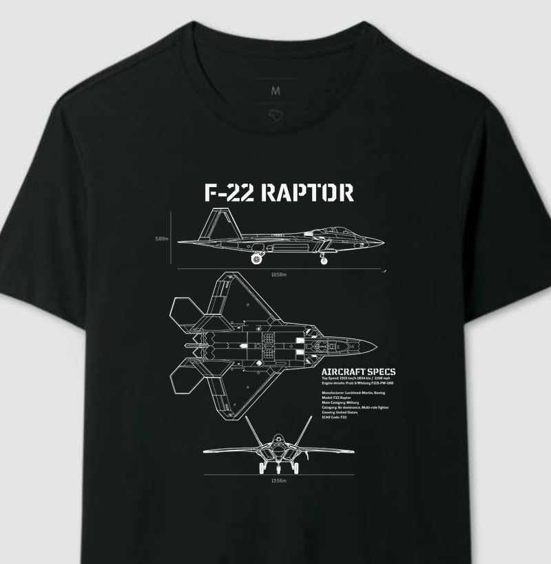 F22 Raptor - Blueprint