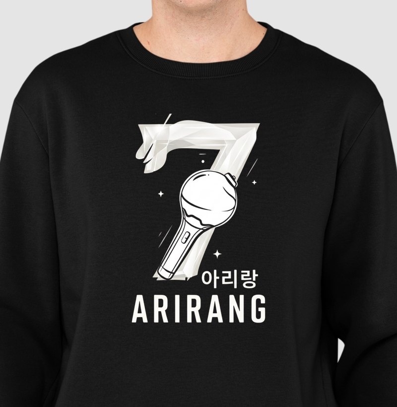 The 7 Suéter Moletom - BTS