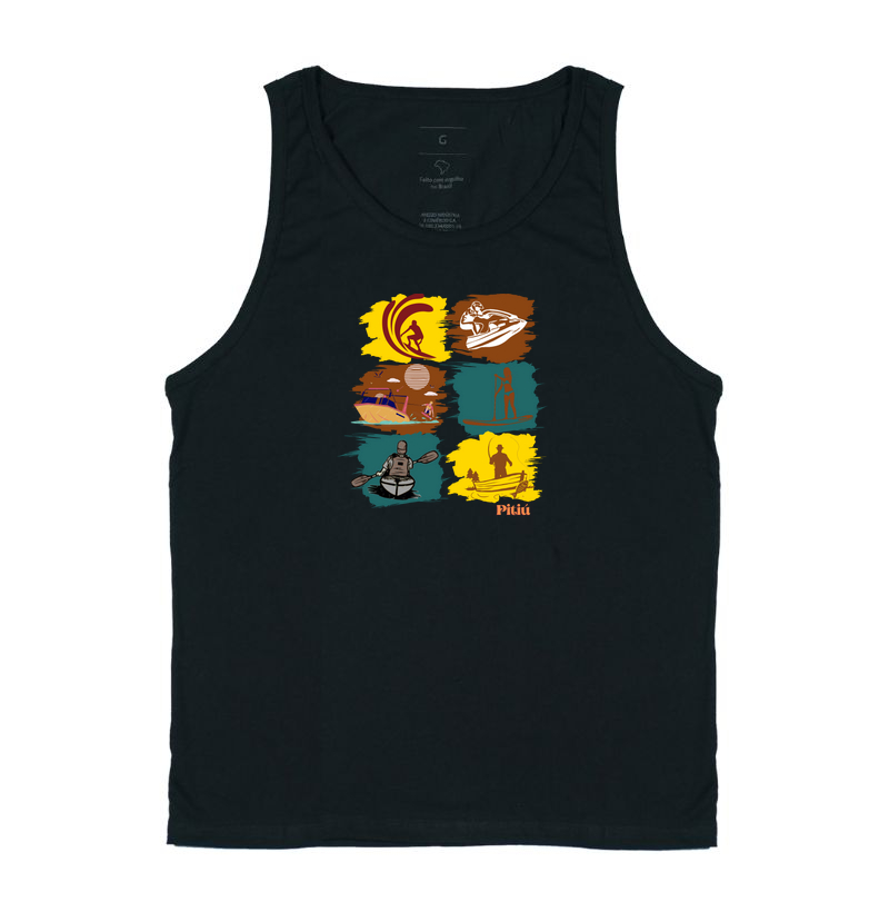 Camiseta Ondas da Amazônia - Pitiú