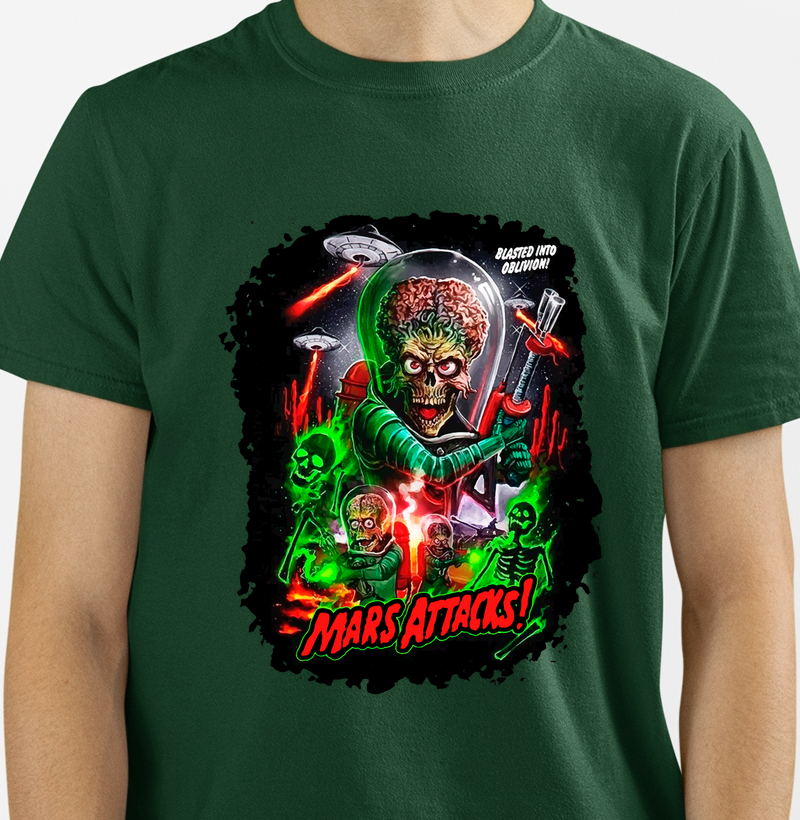 Camiseta Mars Attacks! “Blasted Into Oblivion”