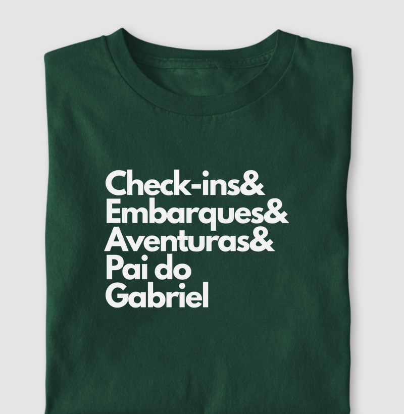 Pai do Gabriel em Modo Viagem