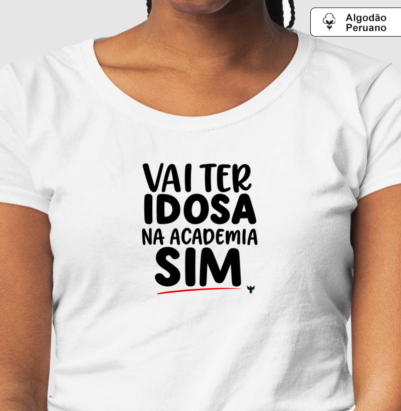 Vai ter idosa na academia sim