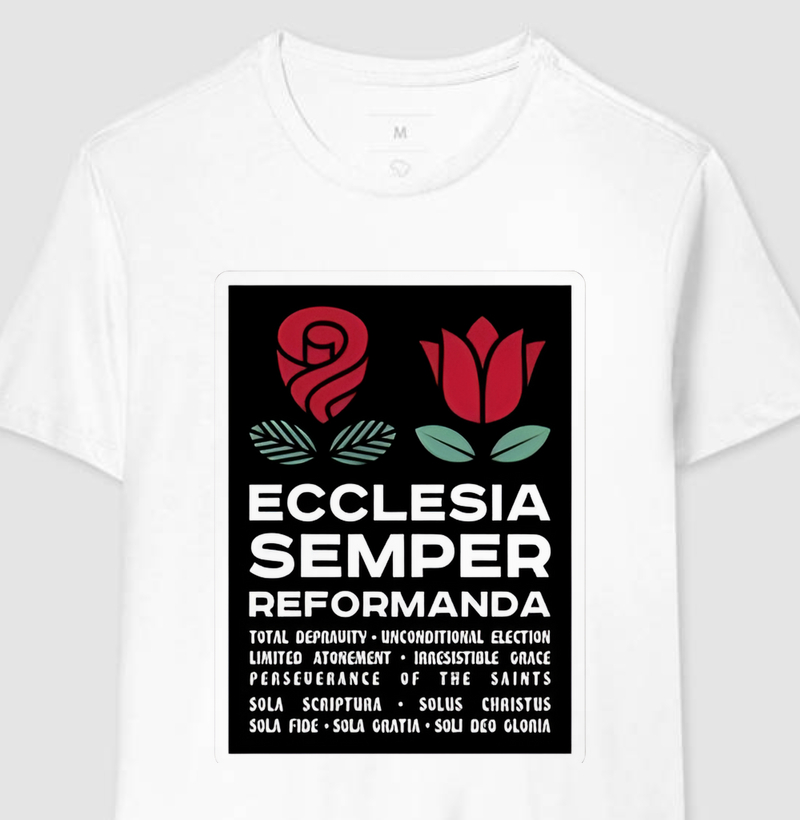 Camiseta "Ecclesia Two Flowers