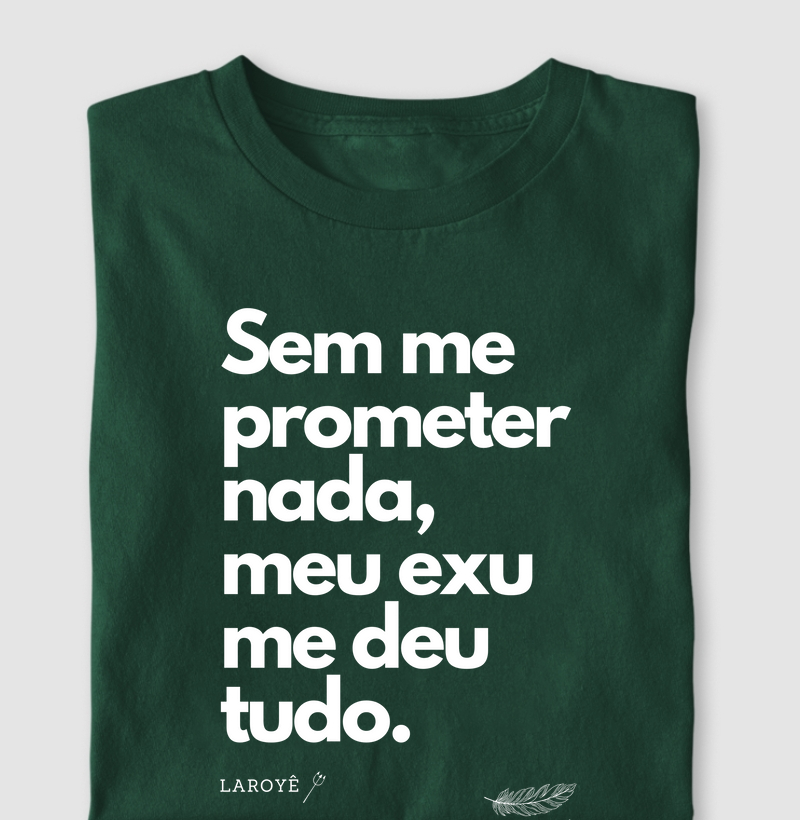 Sem me prometer nada