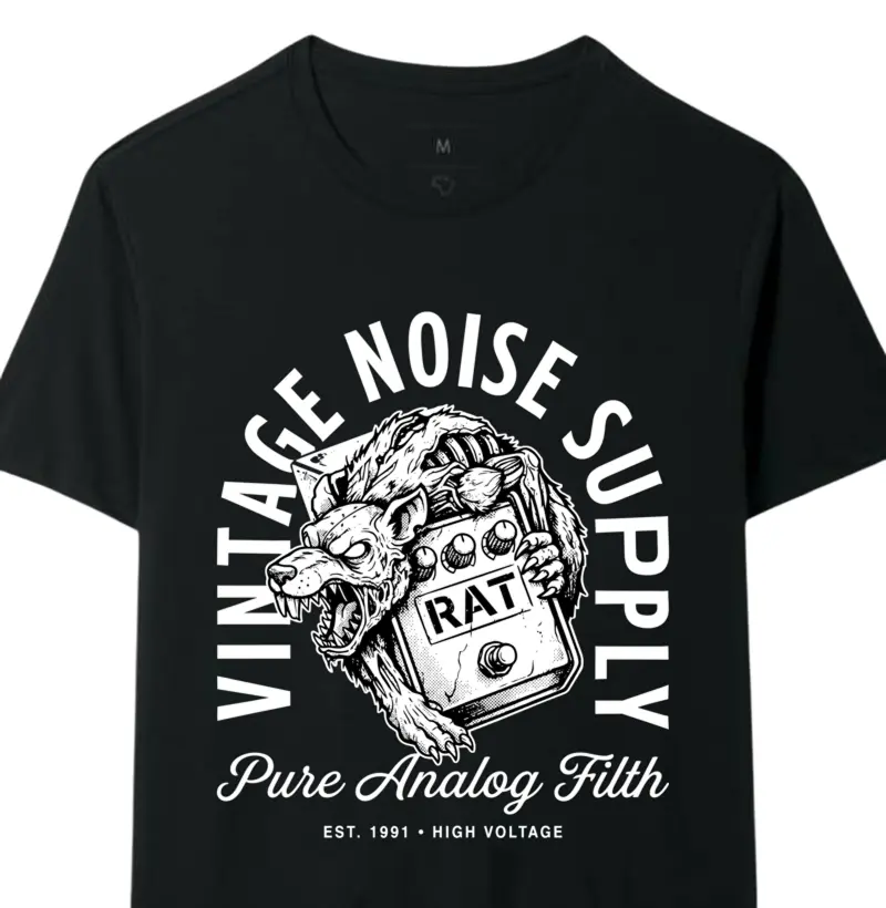 Camiseta Vintage Noise Supply | Últimas Palavras