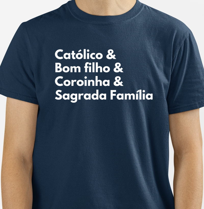 Católico & Bom filho & Coroinha & Sagrada Família