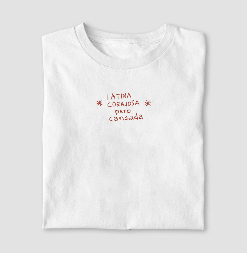 latina corajosa, pero cansada