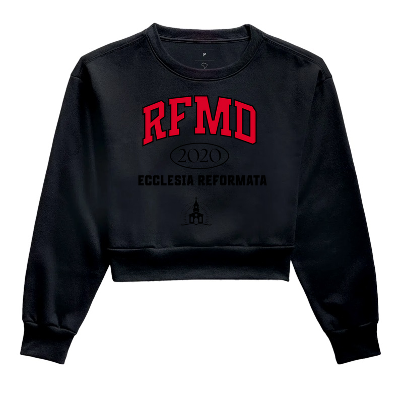 Blusa Hoodie Moletom"Ecclesia Reformata Semper Reformanda"