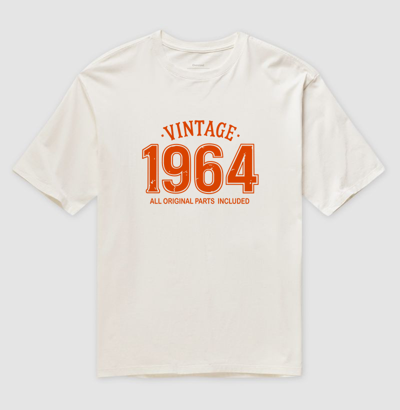 Vintage 1964 oversized 