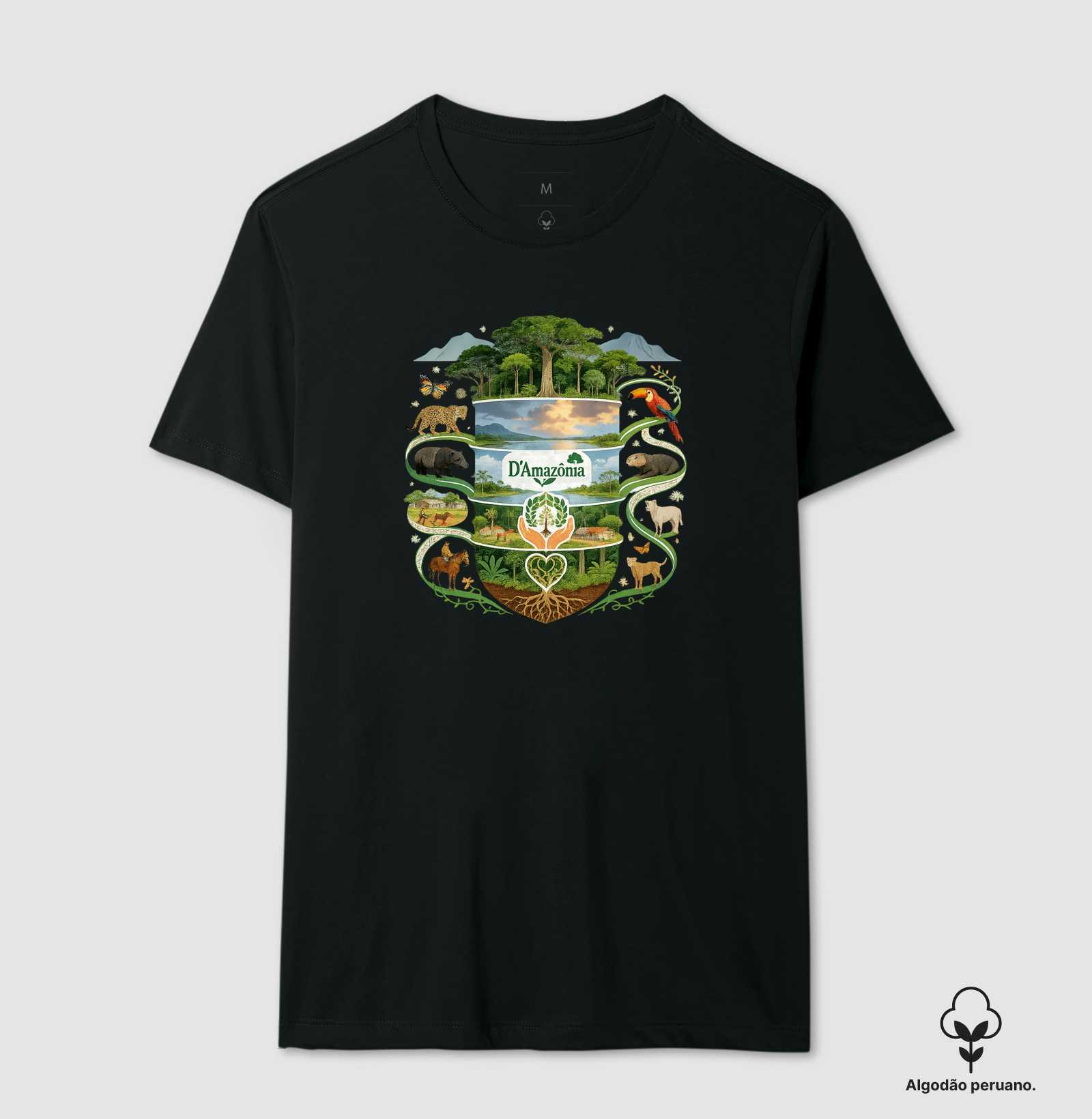 Levo a Amazônia no peito 