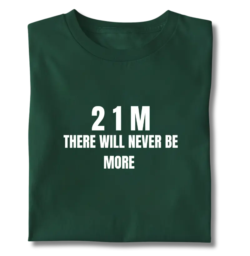 Camiseta Bitcoin 21M
