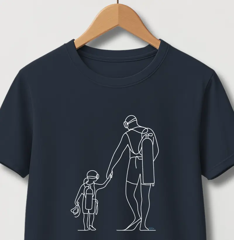 Pai e Filho Mergulhadores