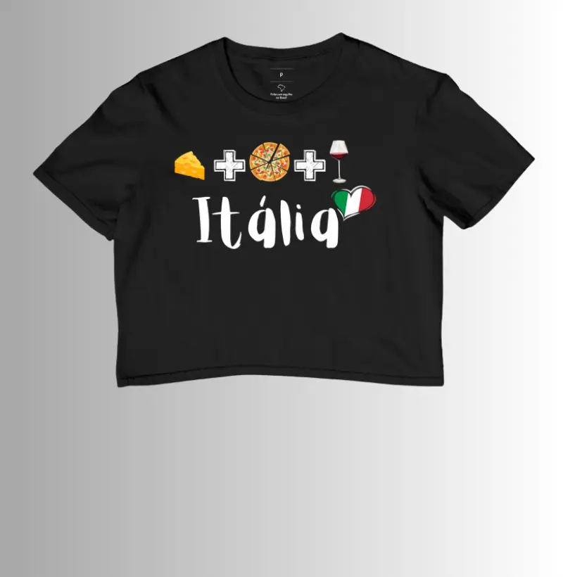 Queijo + Pizza + Vinho = Itália