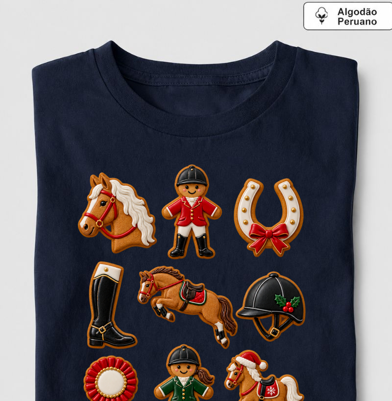 Biscoito PREMIUM - Camiseta Algodão Peruano