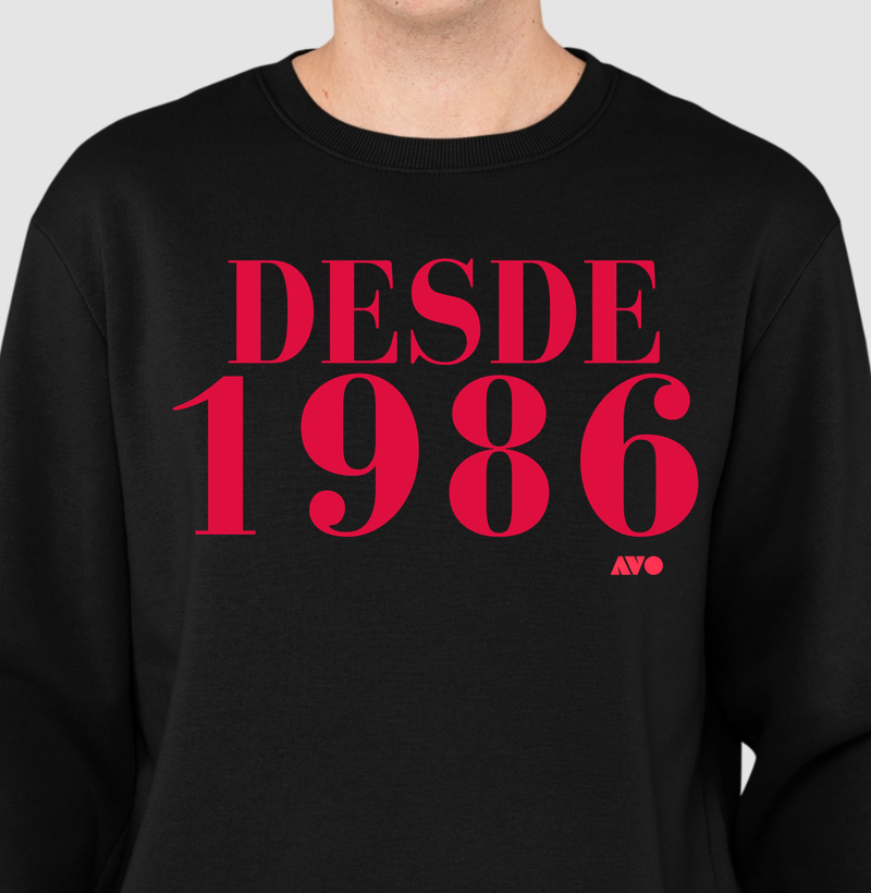 Moletom DESDE 1986